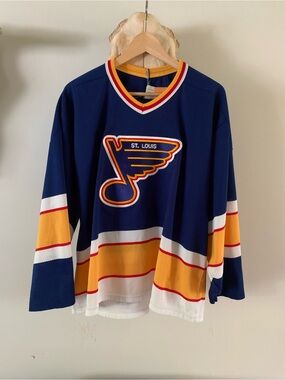 Vintage St. Louis Blues Brett Hull Jersey